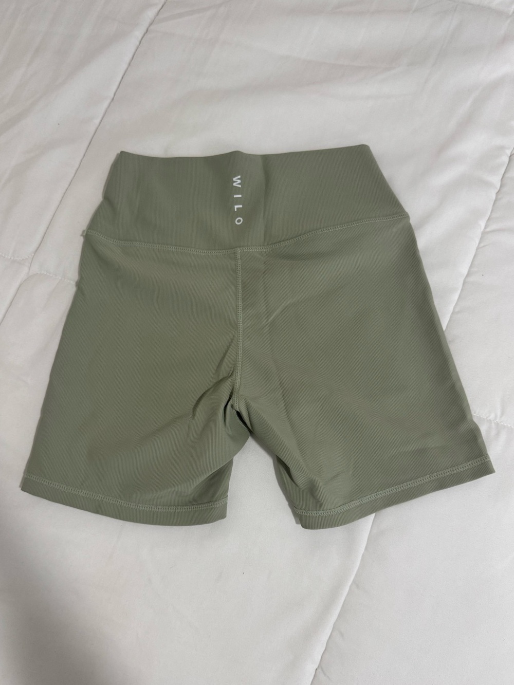 Wilo Olive High-Rise Women's Bike Shorts